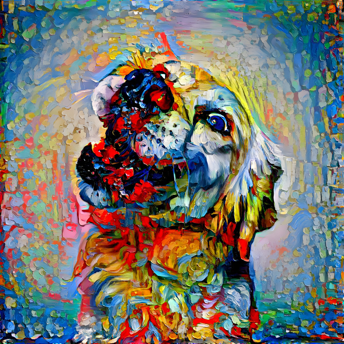 Colorful Dog