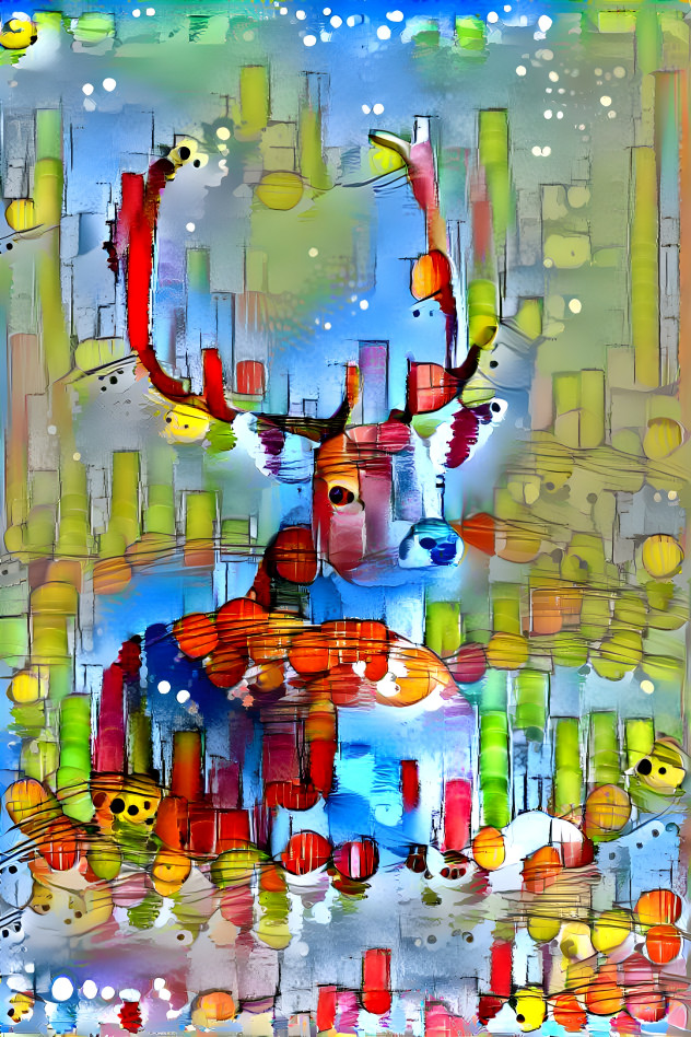 Colorful Deer