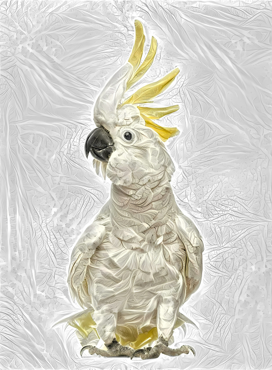 Australian Cockatoo - Full Of Curiosity & Life