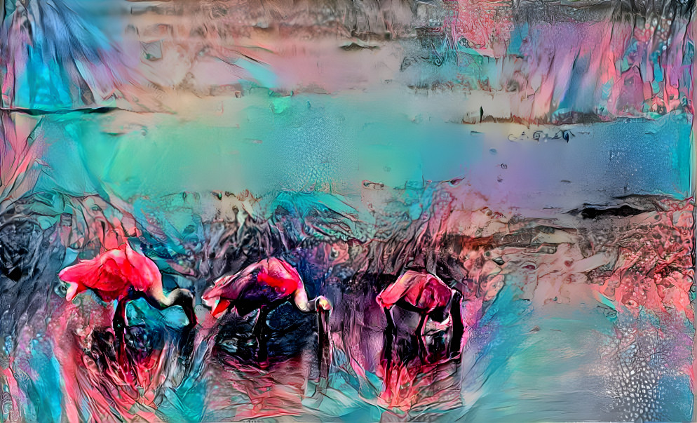 flamingos