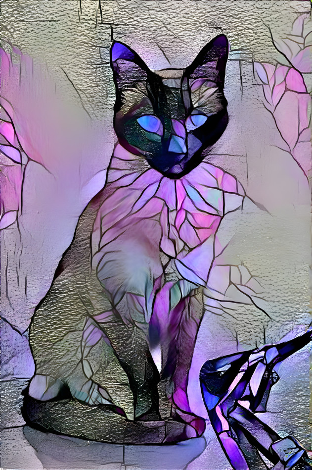 Siamese vitraux