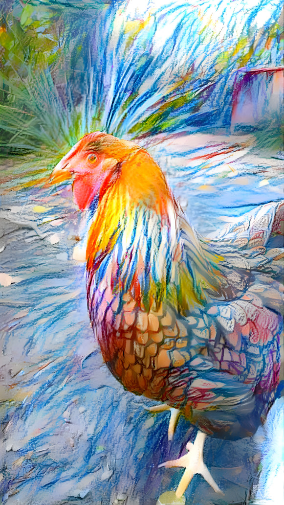 Crayon chicken!