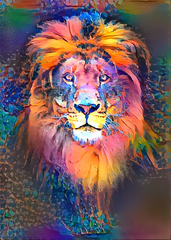 Painted Lion