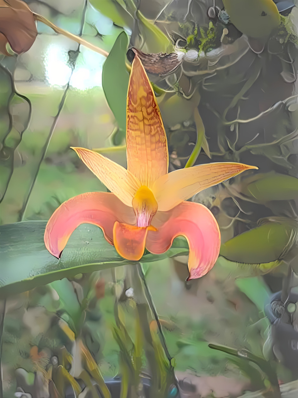 orange orchid