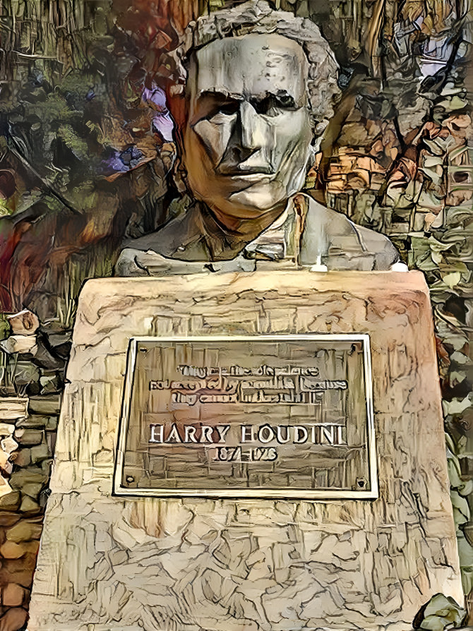 Harry Houdini Bust