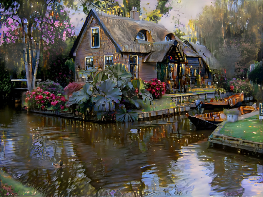 Giethoorn. The Village With No Roads