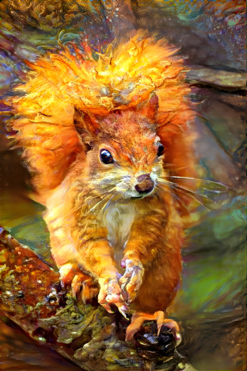 Red squirrel 