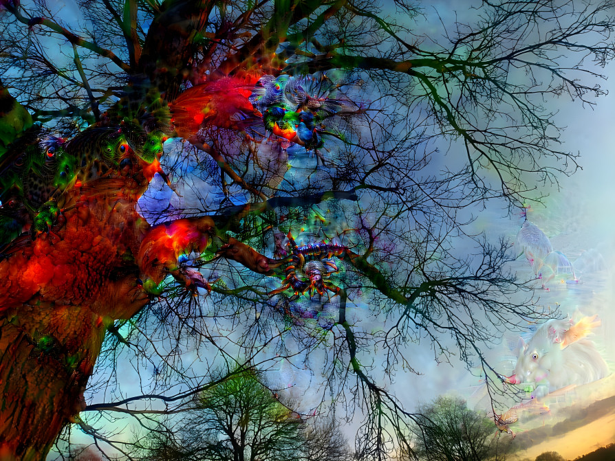 Deep dream tree