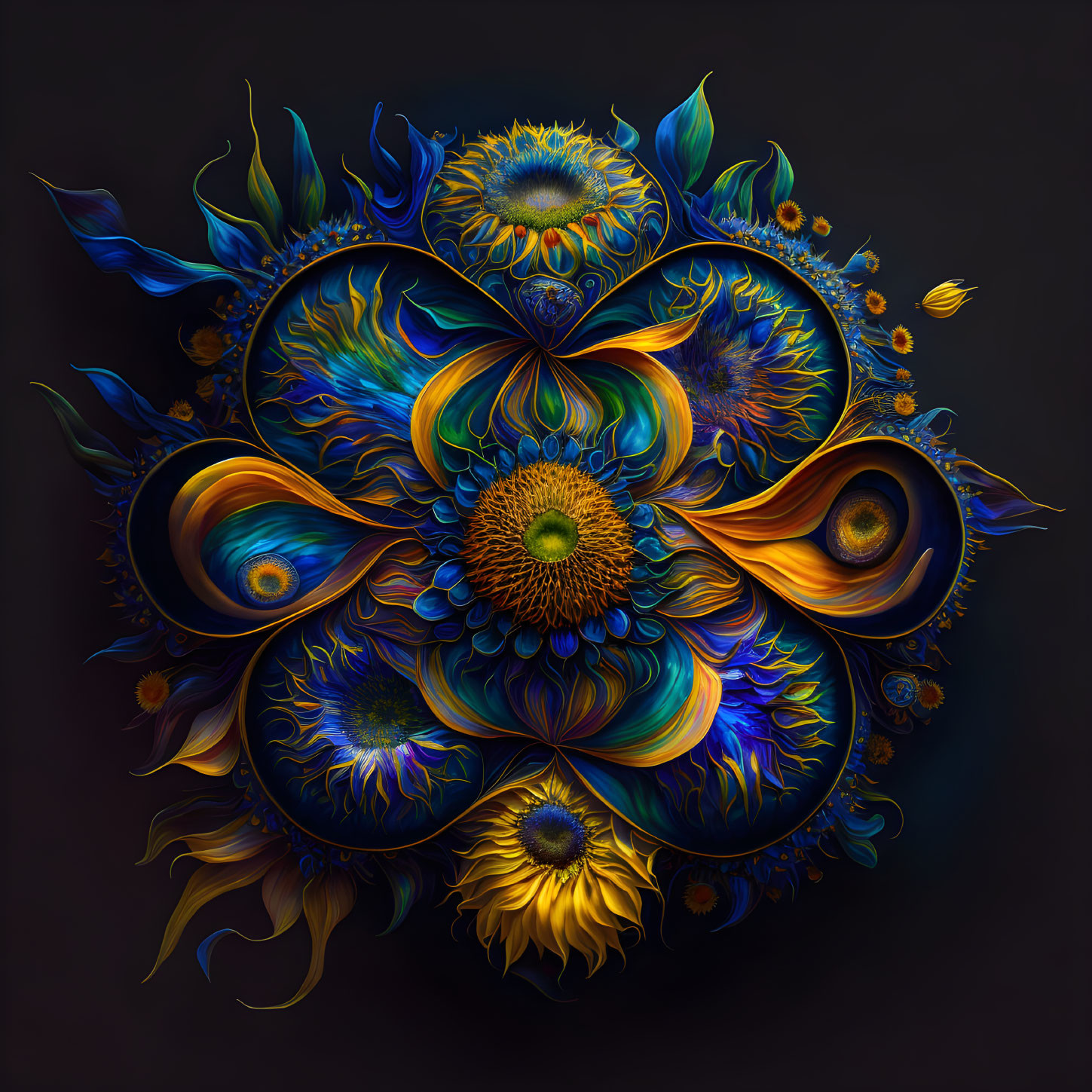 Fractal Flower Design