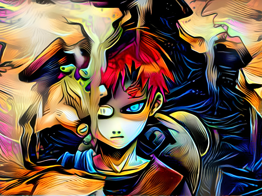 Gaara of the sand