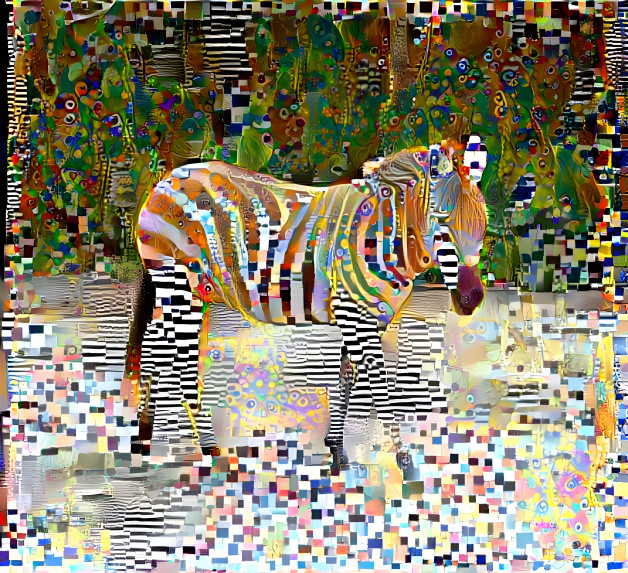 upbeat zebra