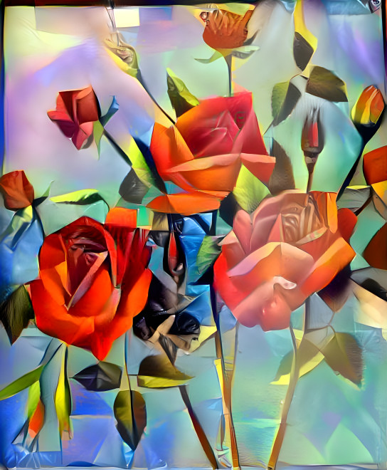 Cube Roses