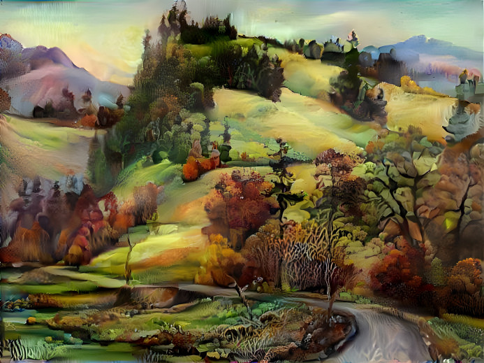  Ukrainian Carpathians in autumn. landscape