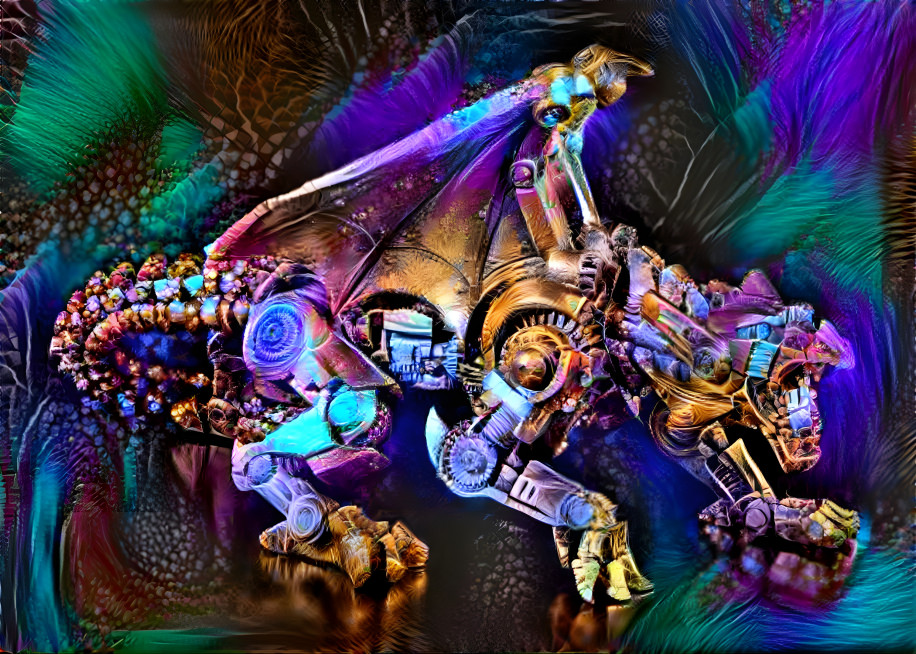 steampunk dragon