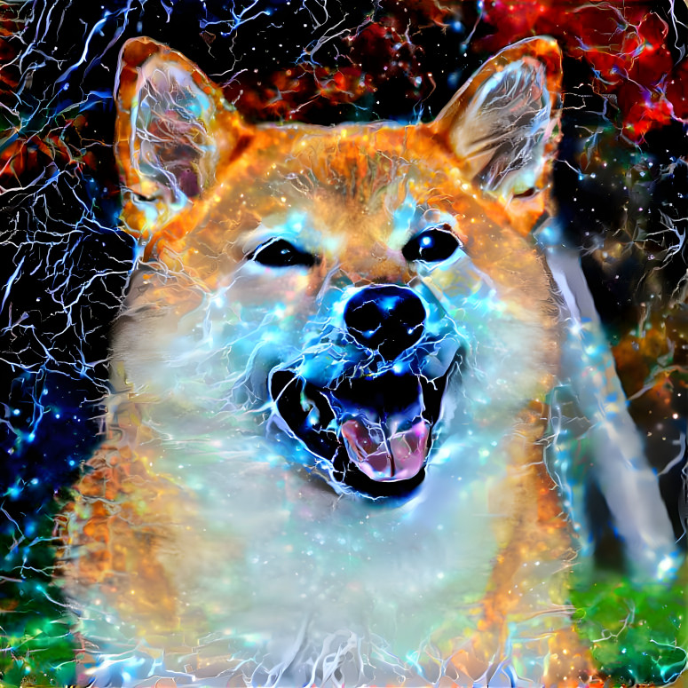 lightning doggo