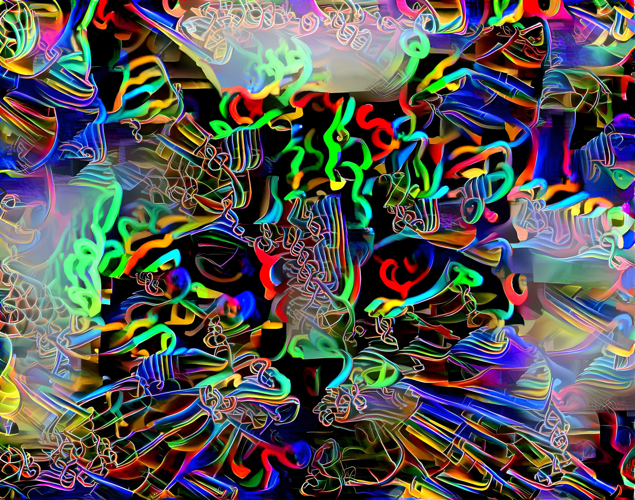 Neon Cat