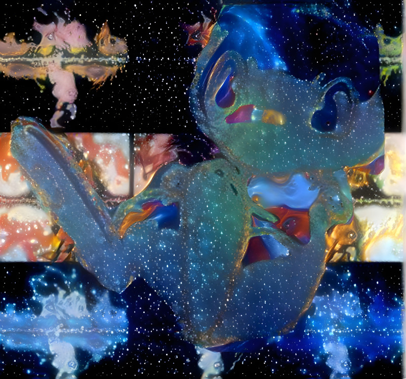 deep dream fermi bubbles mew