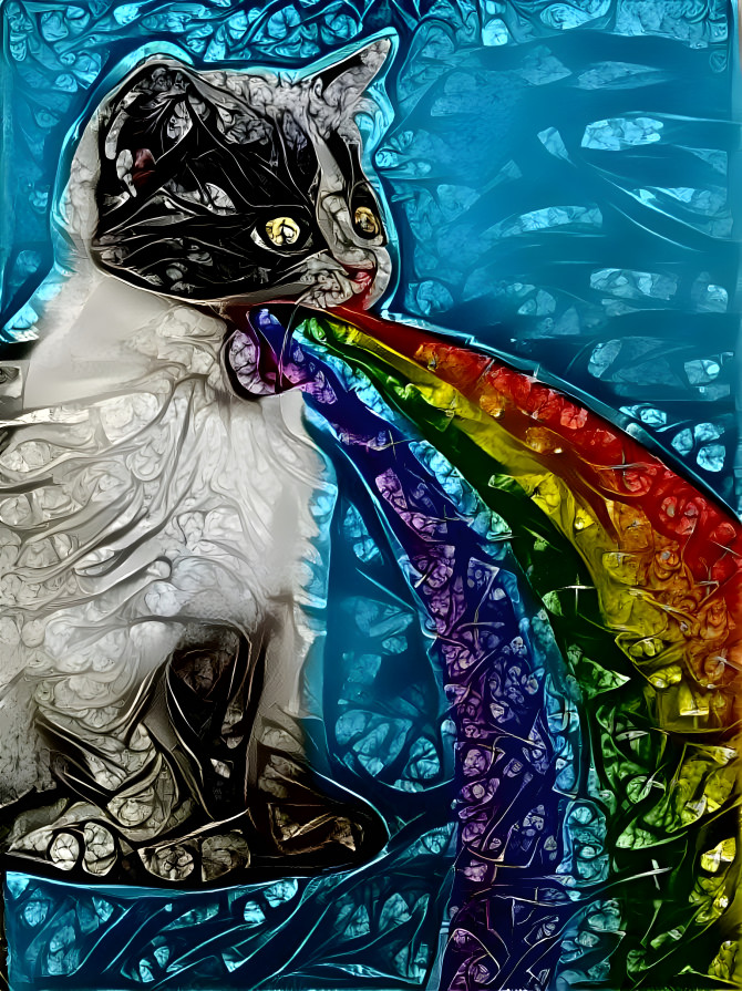 Rainbow Cat