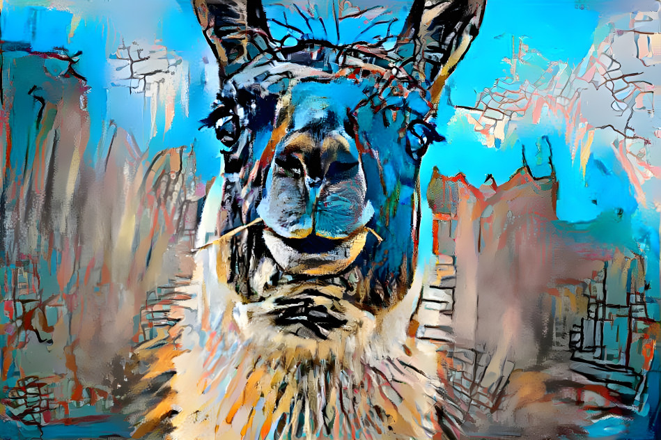 Teal Llama 