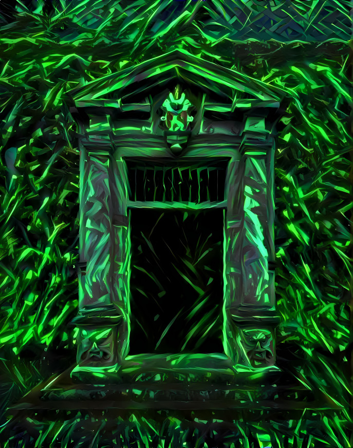 green portal