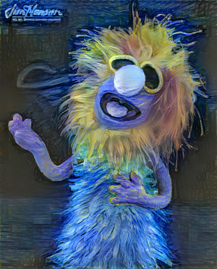 Starry Night Muppet