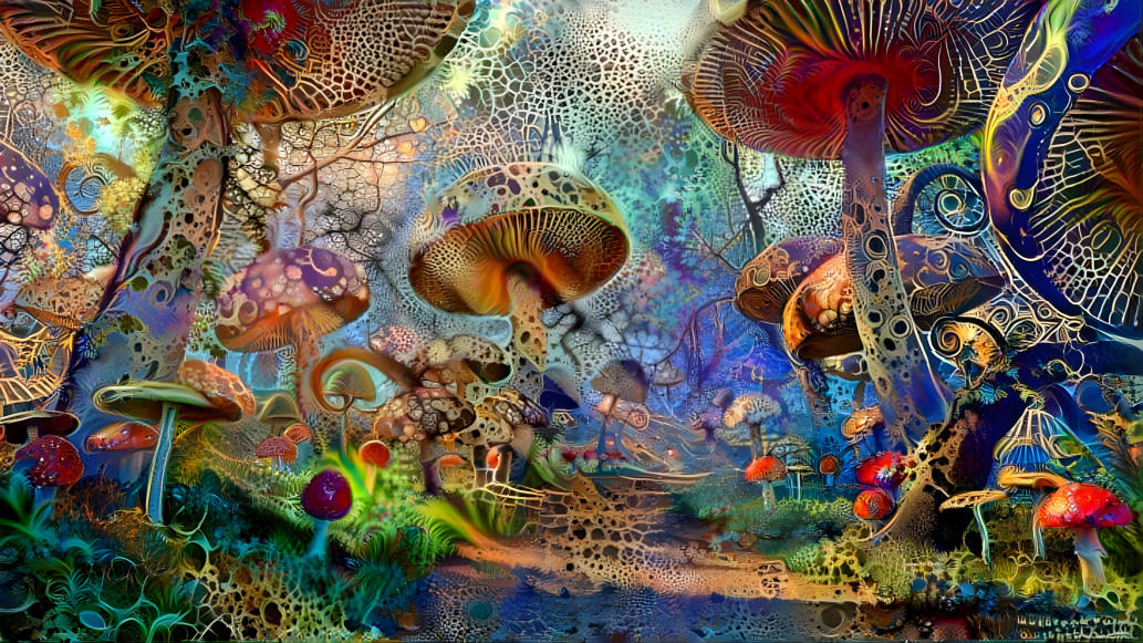 Mushroom forest