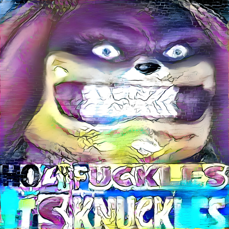 HOLY F**KLES! IT"S KNUCKLES!