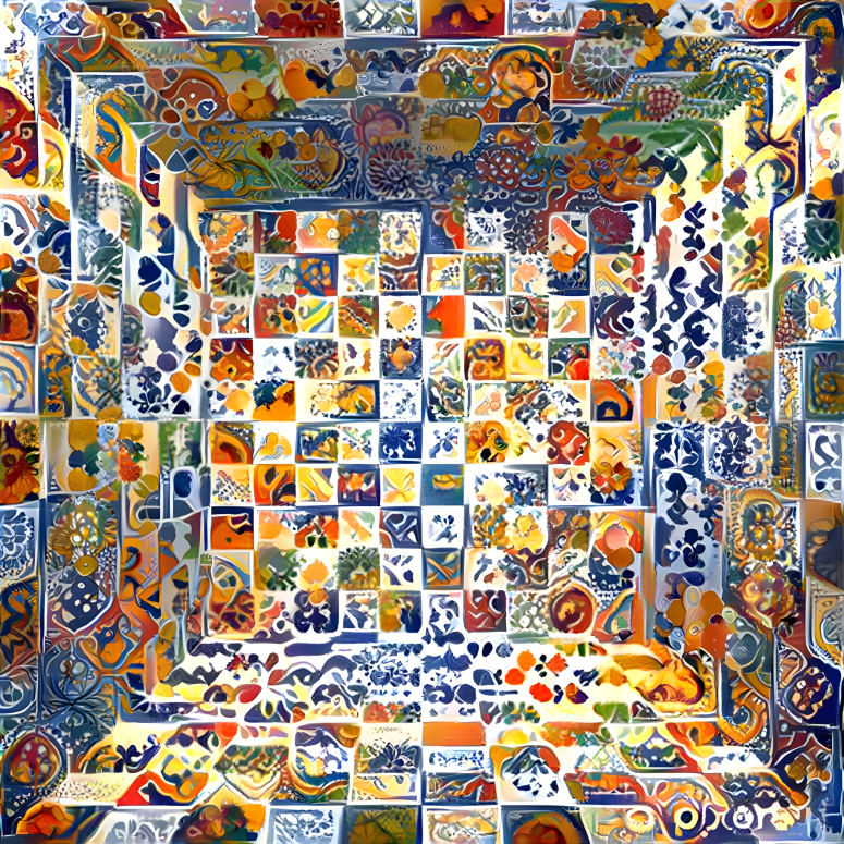 Mosaic Surreal Room