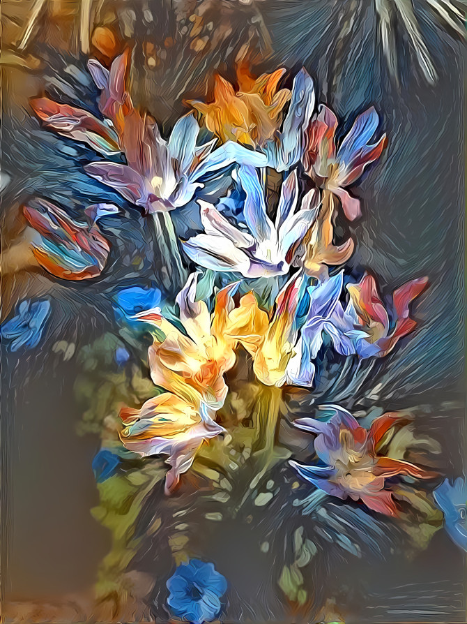 Tulips in spring