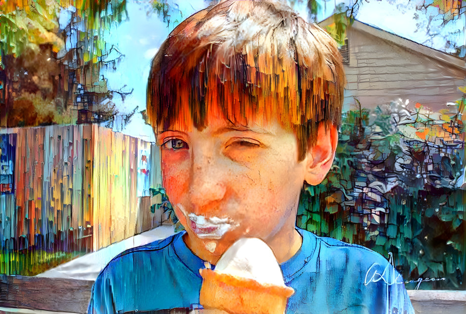 I Love Ice Cream (My Photo)