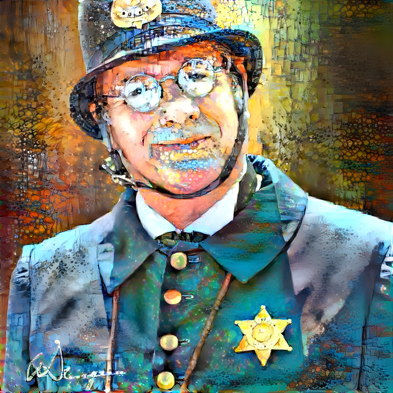 Small Town Sheriff (My Photo)