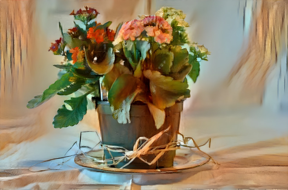 Flowers In A Pot