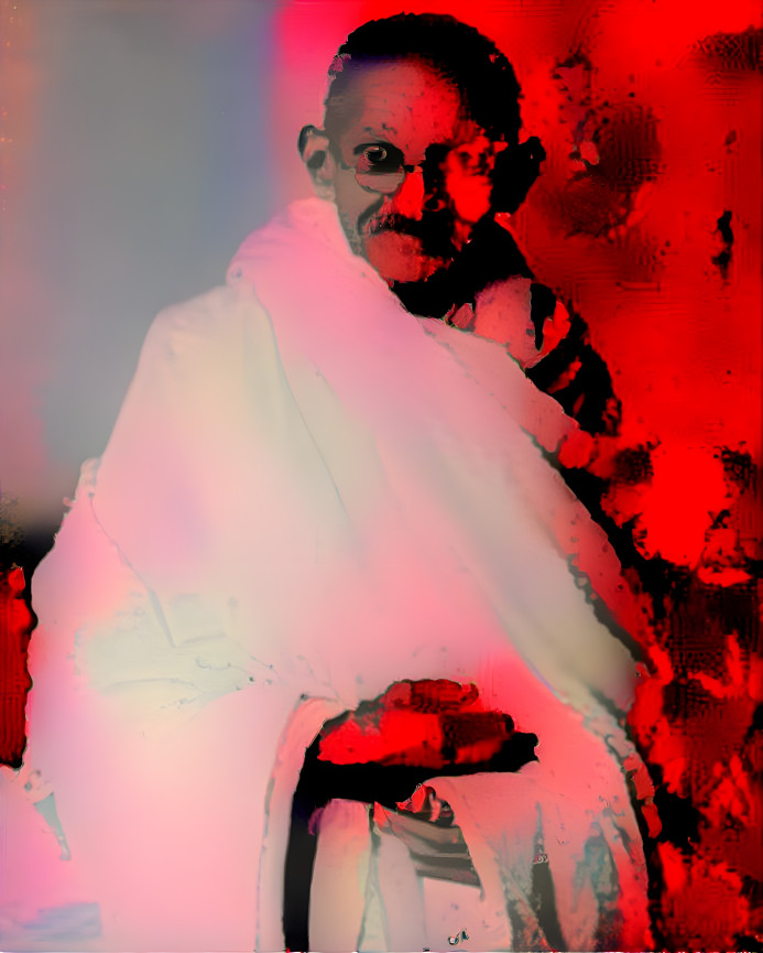 Gandhi deceased