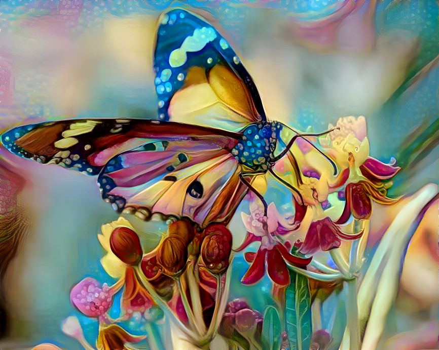 The Colorfull Butterfly