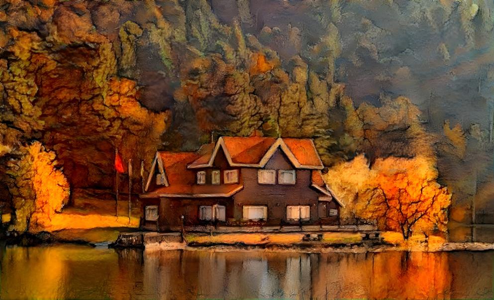 House by the river