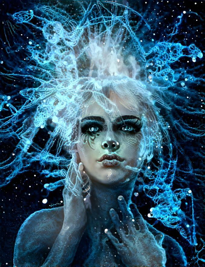 Underwater girl