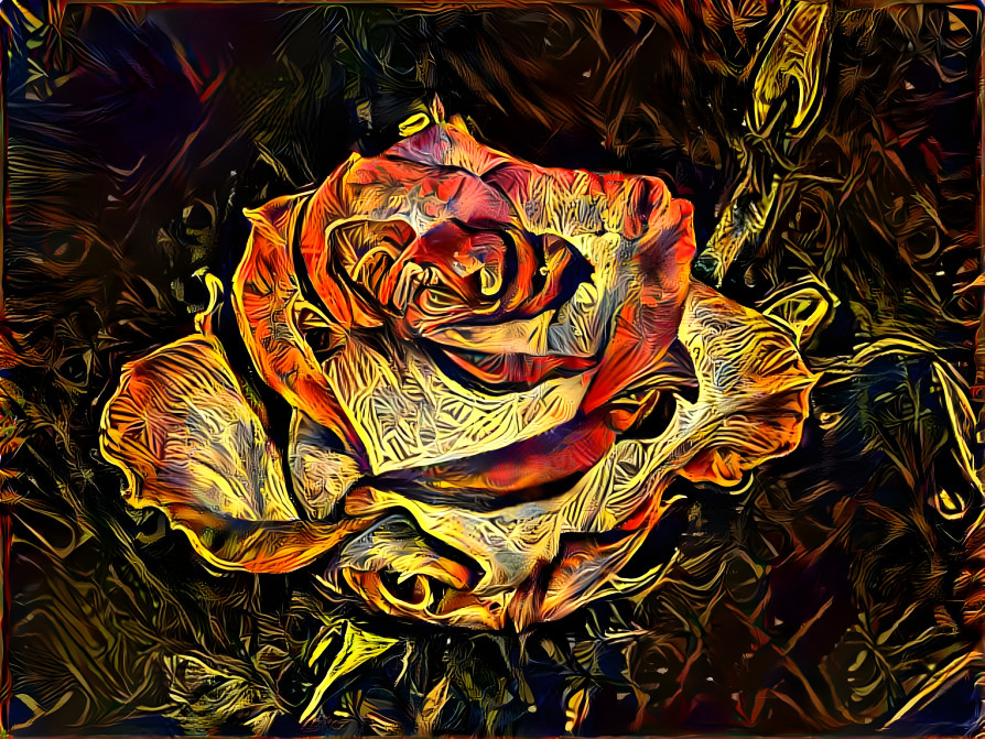 Fall rose!