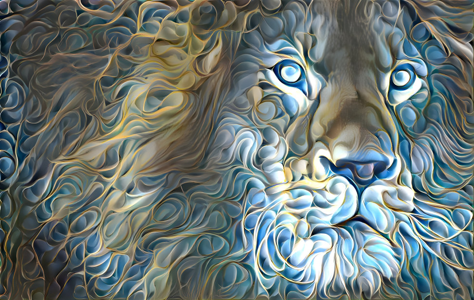 Swirl lion