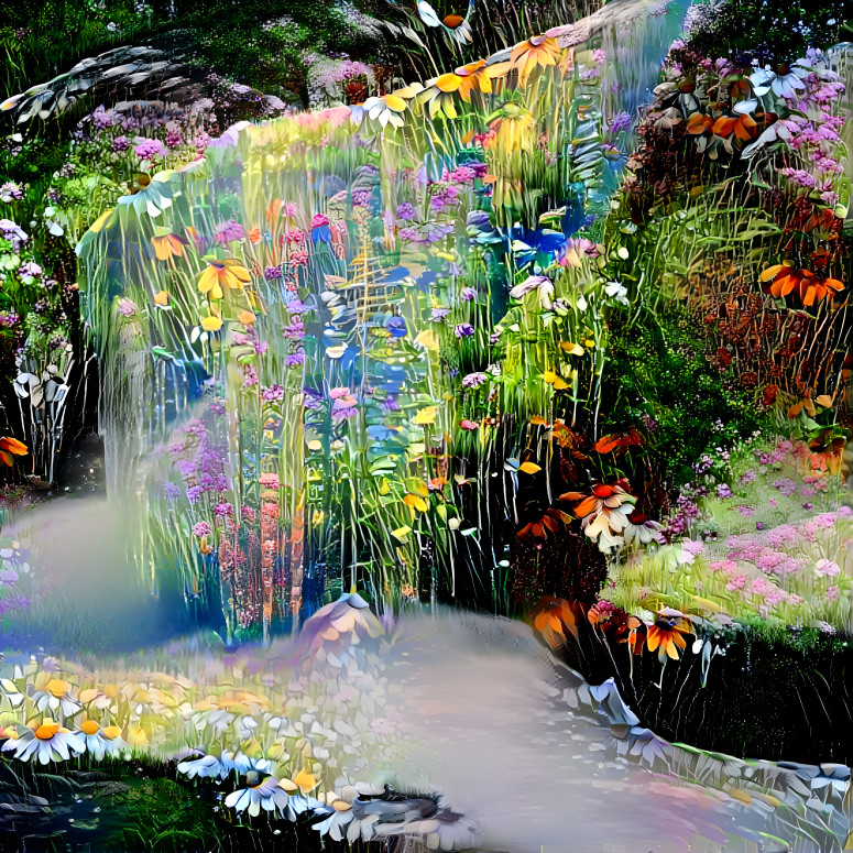 Waterfall of Flowers