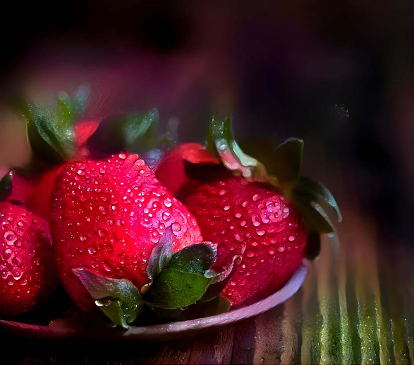 Strawberries...forever :)