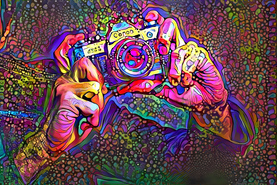 taking colorful pics