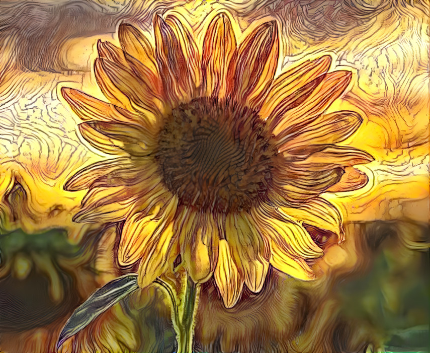 sunny sunflower