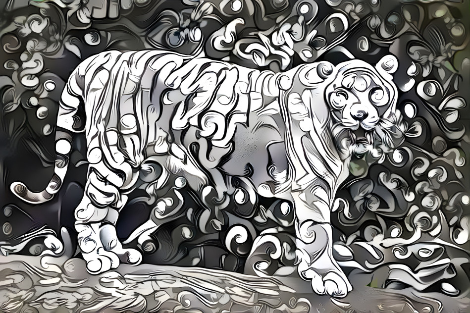 BW tiger