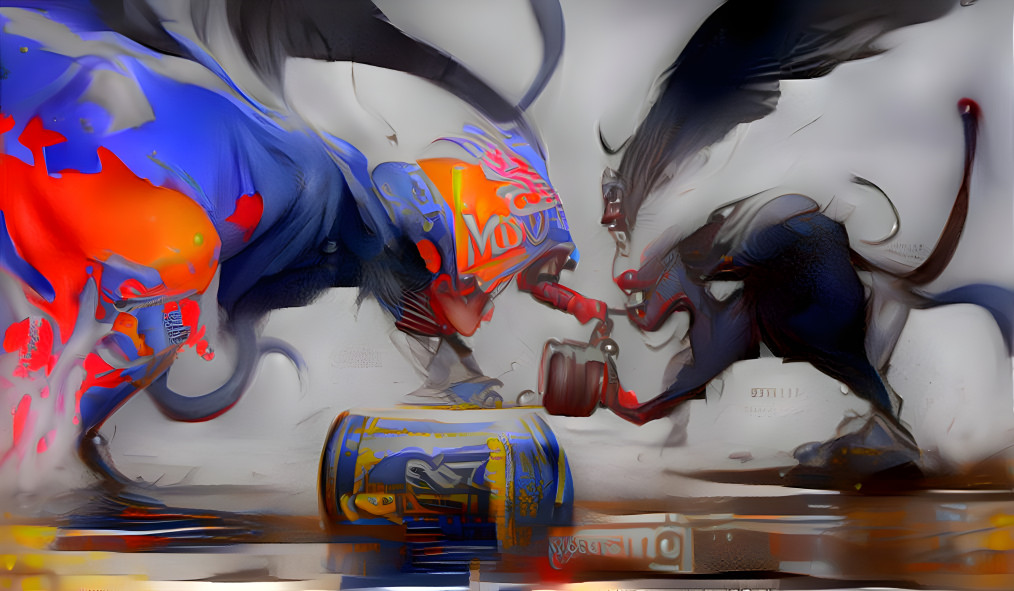 redbull VS monster