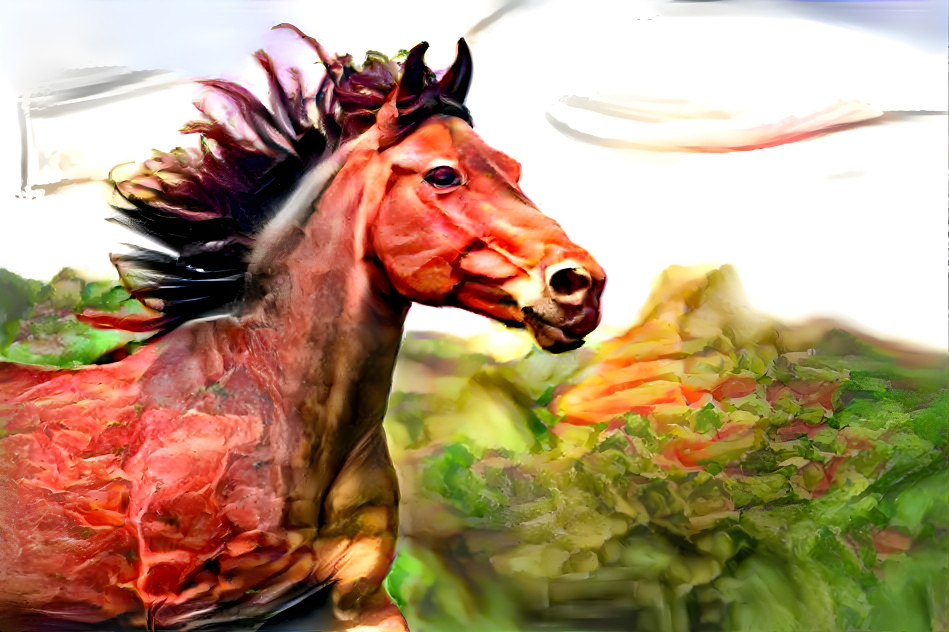 Cold cut Horse