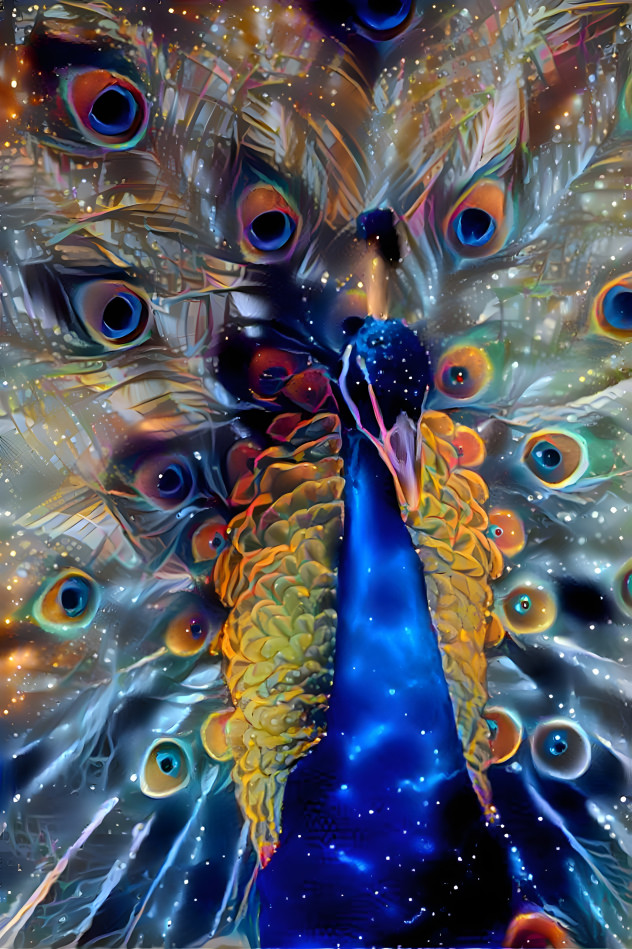 Cosmic Peacock