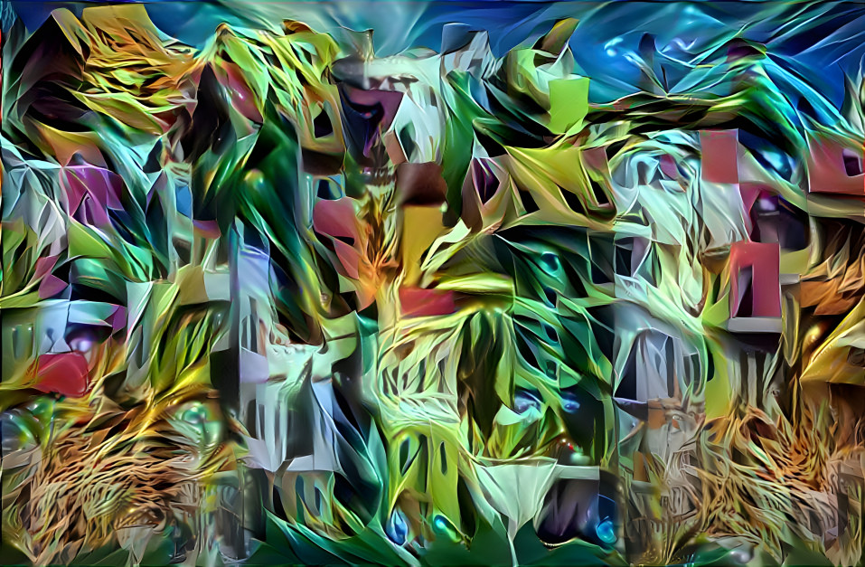 DeepDreamCityScape I 