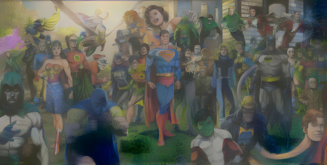 DC Universe by Seurat