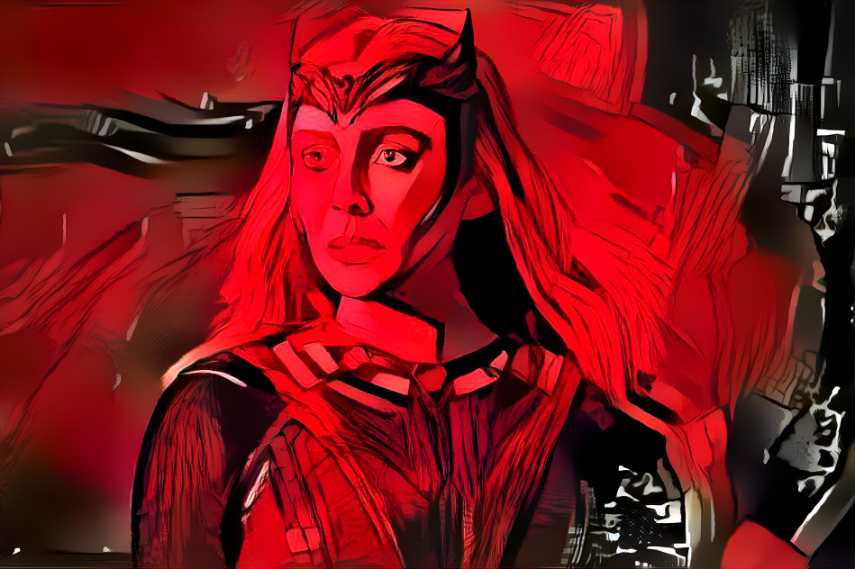 Cubist Scarlet Witch