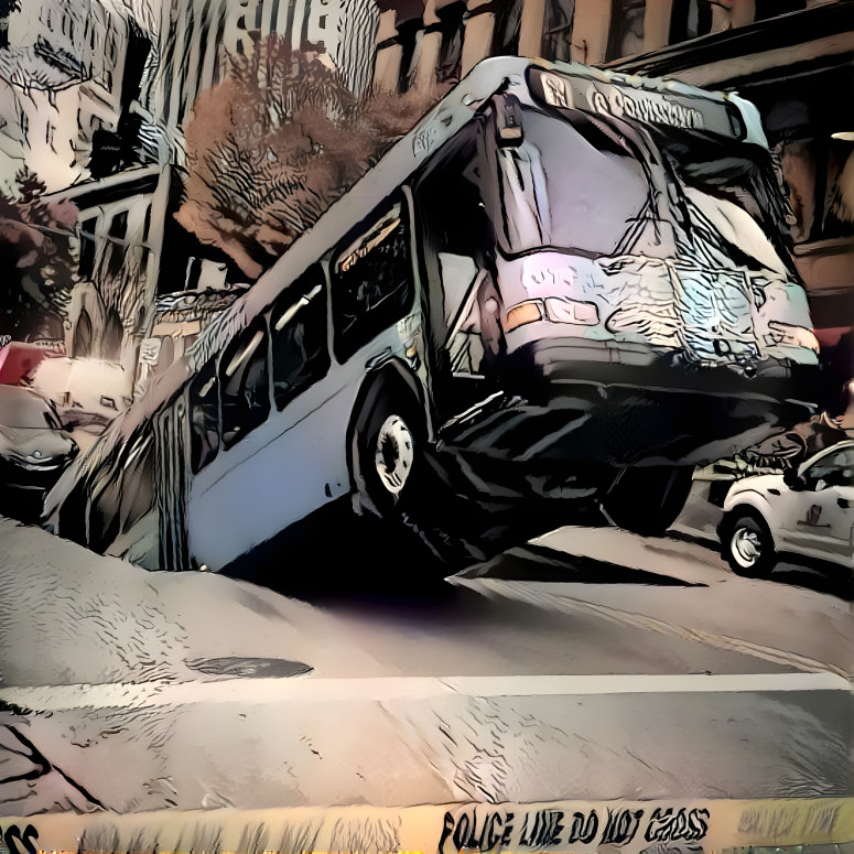 Sinkhole bus (Pittsburgh, PA)